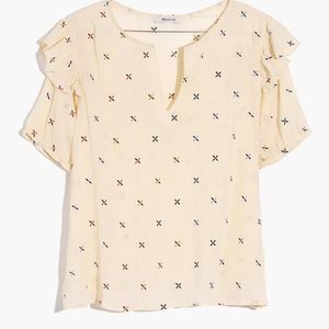 Madewell Embroidered Gazebo Top